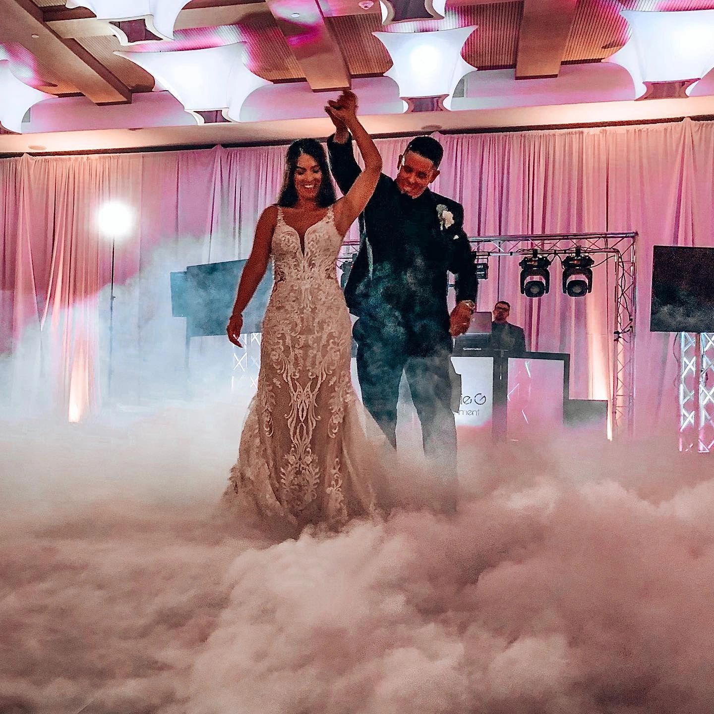 First dance at a Hutchison Island wedding with DJ Louie G Entertainment